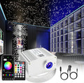 Fiber Optic Lights Kit, 10W Star Ceiling Sky Lights RGBW Twinkle & Music Effect for Home & Car Star Headliner Light with Bluetooth APP + RF Remote Control - Optical Fiber Cable 300pcs*0.03in*9.8ft