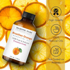 Majestic Pure Essential Oil with Glass Dropper - 100% Pure and Natural - Essential Oils for Diffuser, Aromatherapy, Soap and Candle Making, Brazillian Orange Essential Oil, Orange Oil, 4 Fl Oz