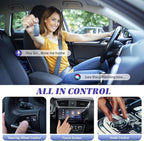 Wireless Carplay Adapter, 2 in 1 Wireless CarPlay & Android Auto Adapter with Dual-Band WiFi and Bluetooth 5.0 Car Play Connector Compatible with iOS 10+ / Android 11+ Instant Connectivity Easy Setup
