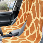 Hahafelt 2 Pack Car Seat Towel Covers with Storage Bag, 63 x 32 Inch Universal Non Slip Waterproof Sweat Protector for Car Truck, Gym Swimming Running, Machine Washable (Giraffe Pattern)