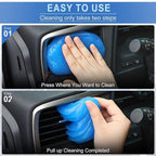 JUSTTOP Universal Cleaning Gel for Car, Detailing Putty Gel Detail Tools Car Interior Cleaner Laptop Cleaner
