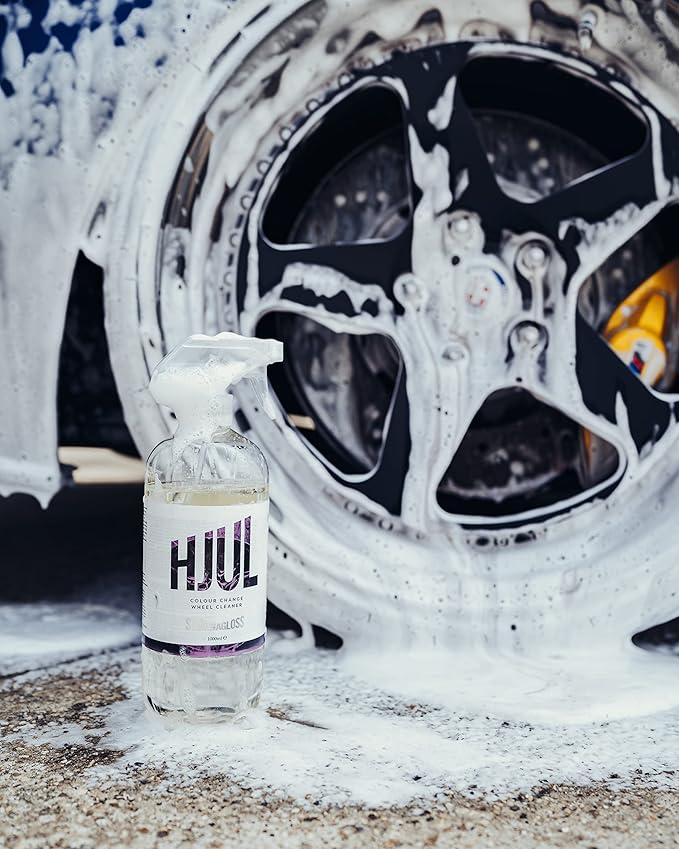 Stjarnagloss - Hjul Wheel Cleaner - Color Change Wheel Cleaner, Remove Road Grime, Brake Debris & Tar Spots, pH-Neutral (1 Liter)