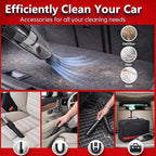 GASLIKE 63PCS Car Wash Cleaning Kit,Car Wash Brush with Long Handle,Car Detailing Kit with Foam Gun,Car Cleaning Supplies,Handheld Vacuum, Car Detailing Kit (63PCS)