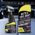 Hydrophobic Detailer Spray, UV Protection Auto Cleaner, 120ml Bottle Solution, Advanced Polymer Coating Spray, Interior Care with Gloss Finish, Vehicle Maintenance Fluid for Dashboard Panels