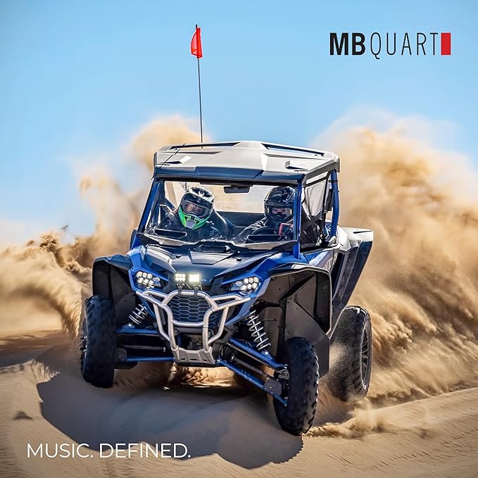 MB Quart MBQ-CAM-1 Auxiliary Camera Kit with Universal Mount, Works as Rear View, Reverse or Backup Vehicle Camera, 1/3" CMOS Sensor, IP67 Waterproof