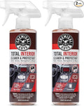 Chemical Guys SPI22516 Total Interior Cleaner & Protectant (Safe on Dash, Leather, Vinyl, Plastics, Trim, Glass, Fabric & More), 16 Fl Oz (Pack of 2) (Black Cherry Scent)