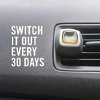Febreze Car Odor-Eliminating Air Freshener Vent Clip, Original Old Spice Scent, 1 count
