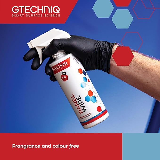 Gtechniq Panel Wipe for Car Cleaning 8.5 fl oz | Pre-Sealant, Fragrance-Free, Easy to Apply and Long-Lasting Results