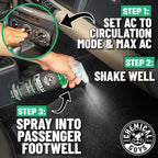 Chemical Guys AIR_300 New Car Scent and Leather Scent Combo Pack, Great for Cars, Trucks, SUVs, RVs & More, 16 fl oz (2 Items)