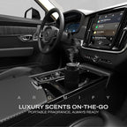 Studio Scent Diffuser Starter Kit with 2 Oils, Home, Car & Office, Waterless Essential Oil Diffuser, Compact & Portable Fragrance Diffuser, Rechargeable, Silent Running, No Residue
