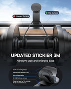 Baseus 15W for MagSafe Car Mount Charger, Magnetic Wireless Fast Charging, Bendable Memory Titanium Alloy Car Charger Phone Holder for All Dashboard, Cell Phone Holder for Car & for iPhone etc
