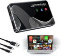 2026 Upgraded 【 3-in-1 】 HDMI Input Car TV & Wireless CarPlay Adapter & Android Auto, Stream TV Stick/i-Phone/Android Phone to Your Vehicle, Plug & Play for Factory Car Stereo 2016+