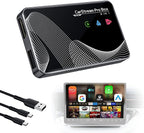2026 Upgraded 【 3-in-1 】 HDMI Input Car TV & Wireless CarPlay Adapter & Android Auto, Stream TV Stick/i-Phone/Android Phone to Your Vehicle, Plug & Play for Factory Car Stereo 2016+