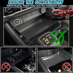 Wireless Car Charger with 15w Wireless and 27w USB Qc3.0 Fast Charging for Nissan Rogue (2021-2023) S/Sv/Sl Center Console Charging Pad Mat Interior Accessories