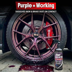 Carfidant Rim Reactor Wheel and Rim Cleaner Spray - Removes Brake Dust & Grime - Safe for BMW, Mercedes, Audi, VW & Porsche - No Scrub, pH Neutral, Non-Acidic Tire Cleaner - 32 fl oz