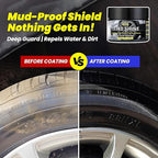 Tire Shine Gel - Ungraded Long-Lasting Tire Dressing with Wet Gloss Look Finish, UV Protection & Weather Resistant Tire Coating for Car, Truck, Motorcycle, RV - 7oz/200g