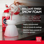 Griot's Garage Brilliant Finish Snow Foam, Foaming Car Wash Soap for Deep Cleaning and Glossy Shine, Use with Foam Cannons or Foaming Sprayers, 10848, 48oz
