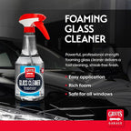 Griot's Garage Foaming Glass Cleaner Spray for Car Window, Windshield, Mirror, Tint Safe, No Streak, Dye and Ammonia-Free Formula, 22 Oz, 10891