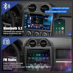 8 Core +64GB Car Radio for Jeep Compass Patriot 2010-2016,10.2 Inch QLED Touchscreen with Carplay&Android Auto,Support Bluetooth,Back-up Camera,FM Radio,SWC,GPS Navigation