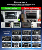 Rimoody 9‘’ Android Car Stereo for VW Passat Jetta Tiguan Golf MK5 MK6 T5 EOS Polo Touran Seat Sharan, 4G+64G Touchscreen Radio Wireless CarPlay Android Auto, GPS BT-5.0 FM 5G-WiFi 32EQ Backup Camera