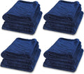 XL Car Drying Towel,1300 GSM Professional Car Towel with Double Twisted Loop, Car Drying Towels Extra Large Super Absorbent, Microfiber Drying Towels for Cars, Trucks - 40"x24", Navy 4-Pack
