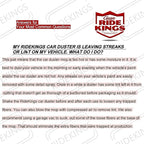 RideKings Car Duster Exterior Scratch Free, Wax Cotton Auto Dust Remover with Extendable Handle, Car Cleaning Brush for SUV, Truck & RV