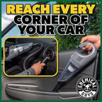 Chemical Guys EQP410 DetailVac Handheld Portable Car Vacuum, 110w 8.8amp Electric Motor, (Great for Cars, Trucks, SUVs, Motorcycles, RVs, Home, Pets, Kids, Office, and On The Go) Gray