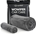 Car Drying Towel Set, 1300GSM Twisted-Loop Microfiber, 24"x36" XL + 15.7"x15.7" Detail Towel, Streak-Free, Lint-Free, Scratch-Free for Cars, SUVs & Trucks