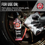Adam's Detail Spray 5 Gallon - Quick Waterless Detailer Spray for Car Detailing, Polisher Clay Bar & Car Wax Boosting Tech, Add Shine Gloss Depth Paint | Car Wash Kit & Dust Remover