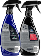 Turtle Wax 53877 ICE Seal N' Shine Hybrid Sealant Spray Wax and ICE Spray Wax Bundle Kit, Insane Water Beading with Paint Protection, Carnauba Infused for Ultimate High Gloss Finish (Combo Pack)