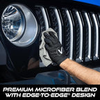 VIKING Microfiber Cleaning Cloth Roll, Reusable and Tear Away Microfiber Towels for House, Home, Garage, Car Cleaning Kit and Car Detailing Kit, 50 Pack, Grey, 12 inch x 12 inch