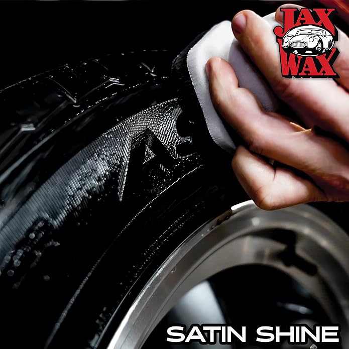 Jax Wax Super Blue Commercial Grade Solvent Based Dressing for Rubber, Plastic, and Vinyl (16 oz)