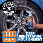 Chemical Guys TVD11316 Tire Kicker Sprayable Extra Glossy Tire Shine (Works on Rubber, Vinyl & Plastic) Safe for Cars, Trucks, Motorcycles, RVs & More, 16 fl oz (Pack of 2)