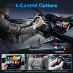 Upgraded Wireless CarPlay Adapter, 3-in-1 Wireless Carplay & Android Auto& Video Adapter, Built in Netflix YouTube Support TF Card, Plug & Play, USB Type C, USB Type A Compatible with iPhone & Android