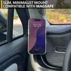 TWRAPS Dashboard Phone Holder for Rivian R1S & R1T, Compatible with iPhone and Android Cases, No Glue or Screws Anchors on Dash AC Vents, R1 2021-2026 SUV & Truck Accessories (Magnetic Mount)