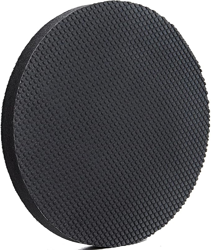 6" Car Detailing Clay Pad, Clay Bar Pad Disc for Auto Detailing, 1Pc Magic Clay Pad and 1Pc Hand Strap Applicator (6 Inch, Black)