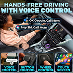Wired to Wireless CarPlay Adapter for Android & iOS - Updated 2026, Easy Plug & Play Setup | Stable Connection for Seamless Drive | Bluetooth CarPlay Adapter for iPhone with WiFi | iOS 10+/Android11+