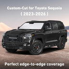 EcoNour Windshield Sunshade Compatible for Toyota Sequoia 2023-2024 2025 2026, Sun Visor for Front Windshield & Window Sun Shade Cover, UV Heat Blocker & Protector, Car Accessories