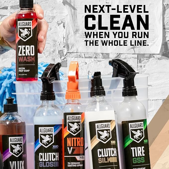 Clutch Silk - Interior Cleaner & Quick Detailer Formulated with XiO2™ Ceramic - Protects While Cleaning Leather, Plastics, Vinyl, Glass & More - Satin Finish with UV Defense & Anti-Static