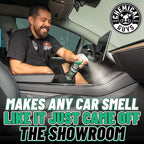 Chemical Guys AIR_101_04 New Car Smell Premium Air Freshener and Odor Eliminator, New Car Scent, (Great for Cars, Trucks, SUVs, RVs & More) 4 fl oz
