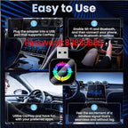 2026 Upgraded 4-in-1 Wireless CarPlay Adapter, Convert Wired to Wireless CarPlay & Android Auto, Support AirPlay & Screen Mirroring, Zero Latency Plug & Play, USB/Type-C for iPhone iOS & Android