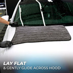 The Rag Company - 4-Piece Premium Essential Car Wash Kit - Includes Famous Gauntlet Drying Towel, Cyclone Wash Mitt + Wash Pad, and Premium NanoMagic Car Shampoo