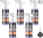 Hoosier Daddy 16oz Car Bug & Tar Remover - Fast-Acting Formula Dissolves Tough Bugs, Tar, & Sap - Easy Spray-On, Wipe-Off Solution for a Spotless Polished Finish + Air Freshener (5-Pack)