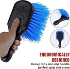 TAKAVU Wheel Tire Brush (Stiff Bristle)
