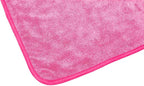 The Rag Company - Premium FTW Microfiber Cleaning Towels for Glass, Windows, Mirrors, Polished Surfaces - Streak-Free, Scratchless, 16" x16”, Pink, 3-Pack