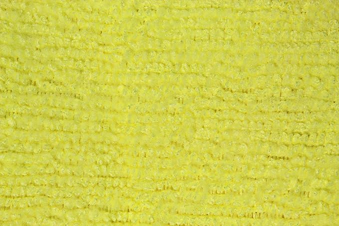Eurow Detailer’s Preference 350 GSM Microfiber Cleaning Towels, Ultra Soft, Streak-Free, Lint-Free, Chemical-Free Detailing Cloths for Car, Home, or Commercial Use, 16x16in, 36-Pack, Yellow