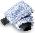 Premium Microfiber Car Wash Mitts – Ultra-Soft, Lint-Free & Scratch-Free Chenille Gloves for Maximum Suds, Streak-Free Shine & Effective Hand Washing (2 Pack)