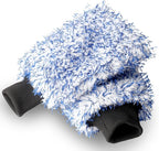 Premium Microfiber Car Wash Mitts – Ultra-Soft, Lint-Free & Scratch-Free Chenille Gloves for Maximum Suds, Streak-Free Shine & Effective Hand Washing (2 Pack)
