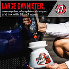Adam's Polishes Standard Foam Gun & Graphene Shampoo Bundle - Car Wash Foaming Sprayer for Garden Hose | Mix with Car Soap & Water & No Pressure Washer Required | Premium Grade Auto Detailing Tool