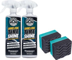 Chemical Guys ShineLogic Tire Shine Safe for Cars, Trucks, Motorcycles, RVs & More, Includes WonderWave Applicator Kit, 20 fl oz, 2 Pack